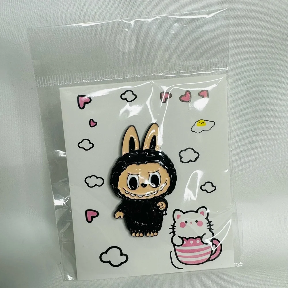 Labubu The Monsters Pin in Black - Picture 5 of 7